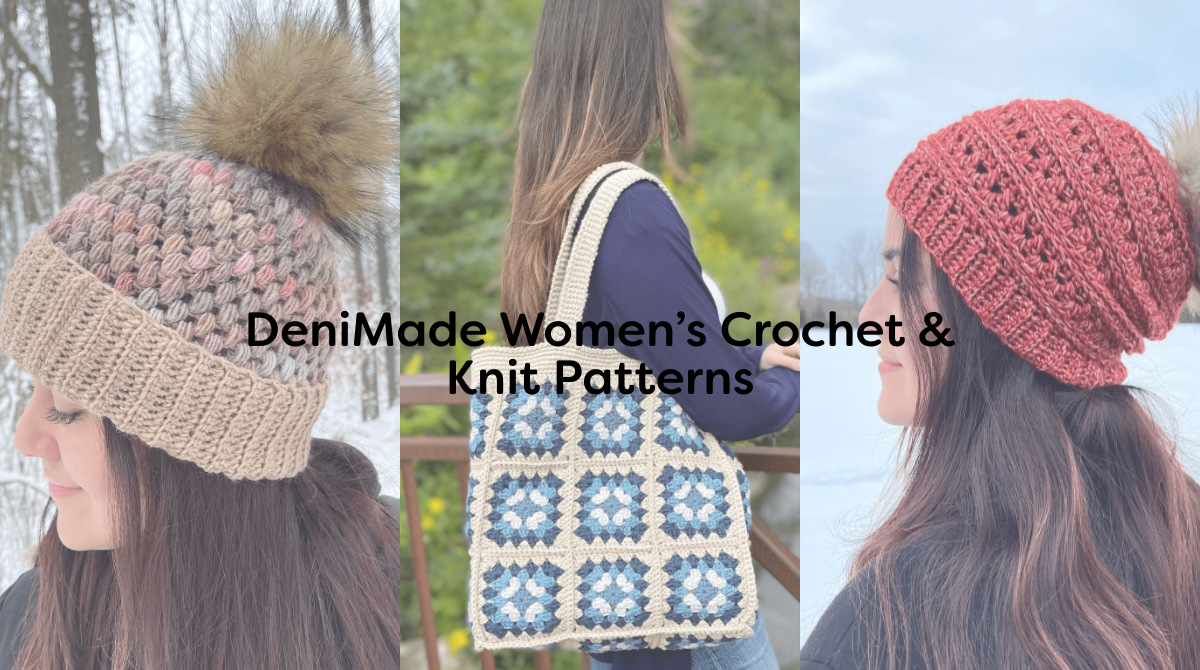 DeniMade Women’s Crochet & Knit Patterns