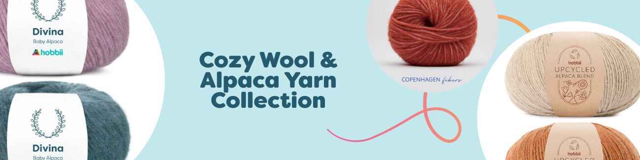 Cozy Wool & Alpaca Yarn Collection