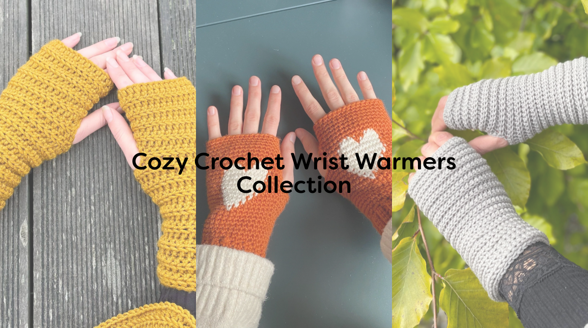 Cozy Crochet Wrist Warmers Collection
