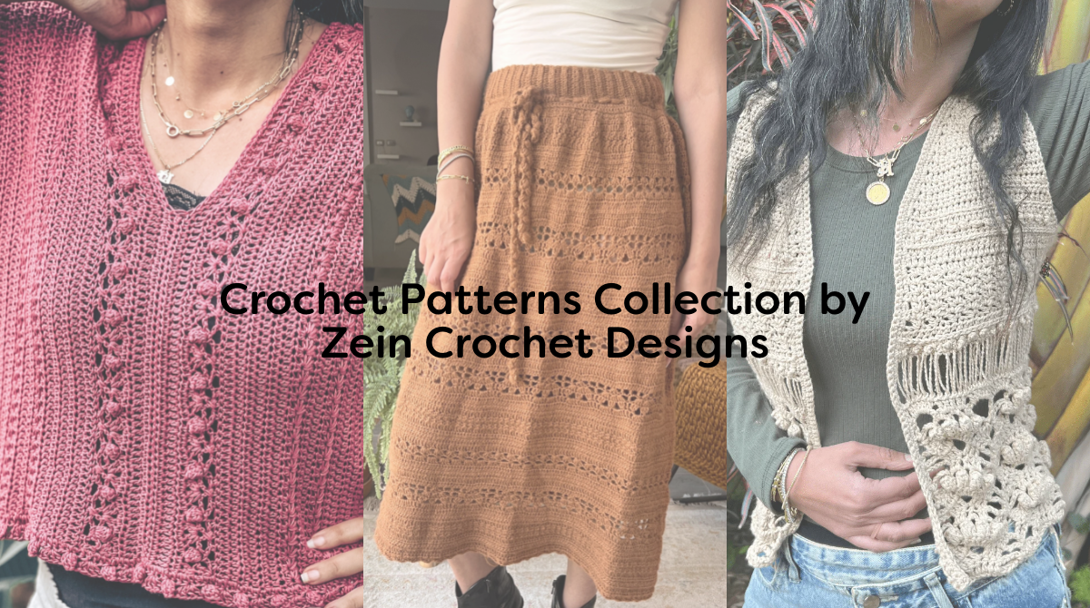 Crochet Patterns Collection by Zein Crochet Designs