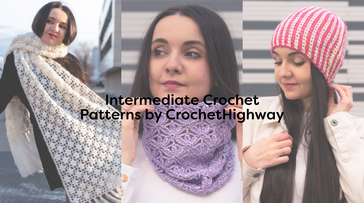 Intermediate Crochet Patterns by CrochetHighway