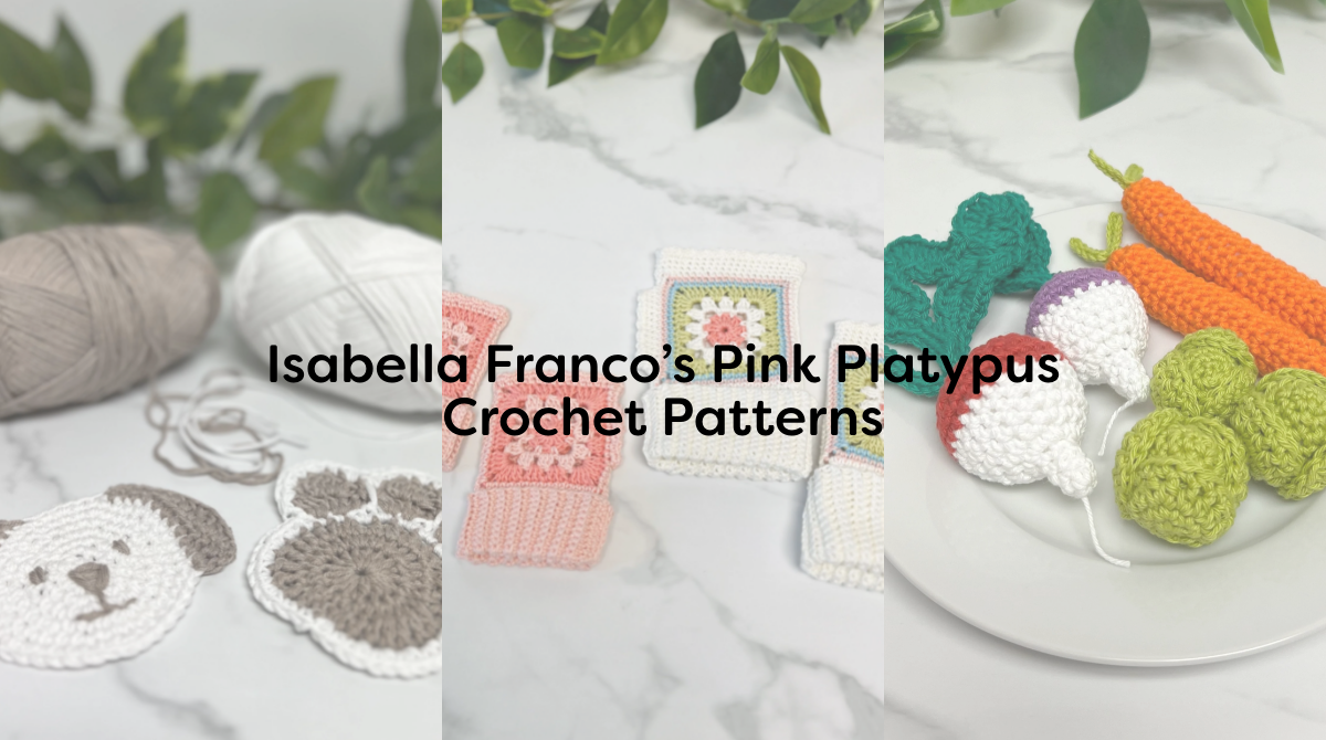 Isabella Franco’s Pink Platypus Crochet Patterns