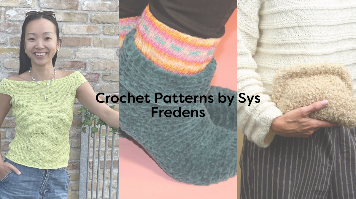 Crochet Patterns by Sys Fredens