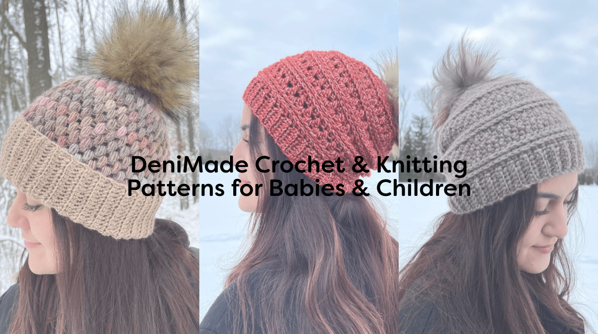 DeniMade Crochet & Knitting Patterns for Babies & Children