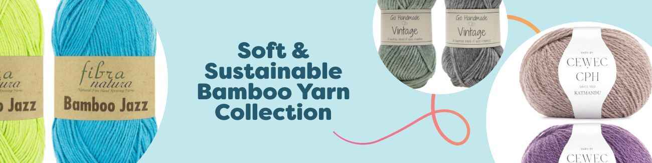Soft & Sustainable Bamboo Yarn Collection