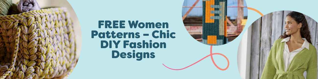 FREE Women Patterns – Chic DIY Fashion Designs
