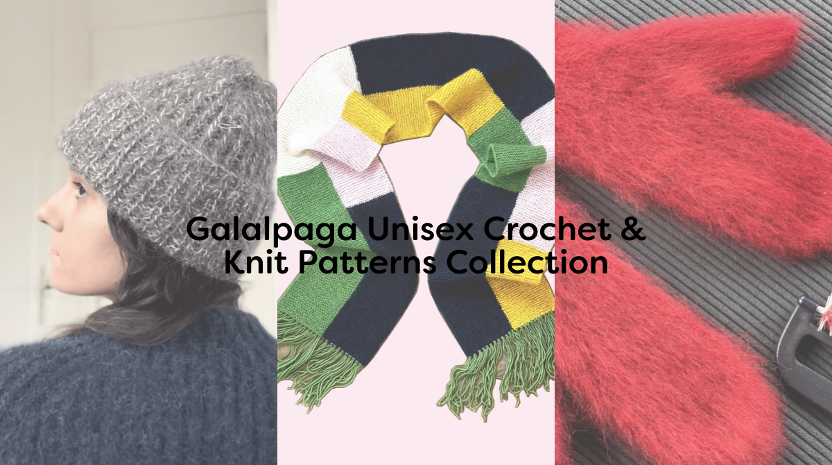 Galalpaga Unisex Crochet & Knit Patterns Collection