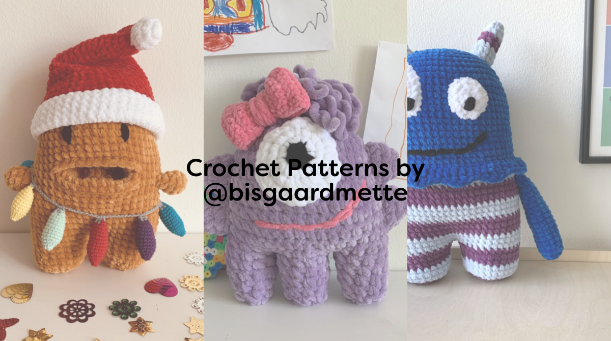 Crochet Patterns by @bisgaardmette