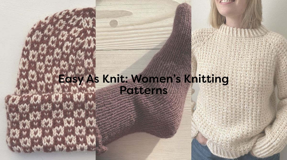Easy As Knit: Women’s Knitting Patterns