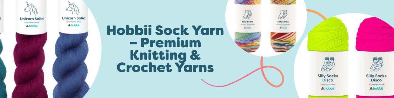 Hobbii Sock Yarn – Premium Knitting & Crochet Yarns