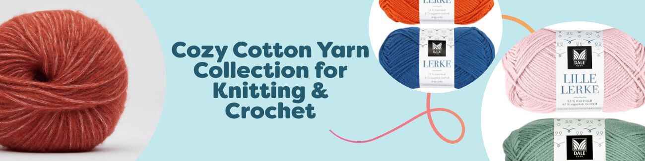 Cozy Cotton Yarn Collection for Knitting & Crochet