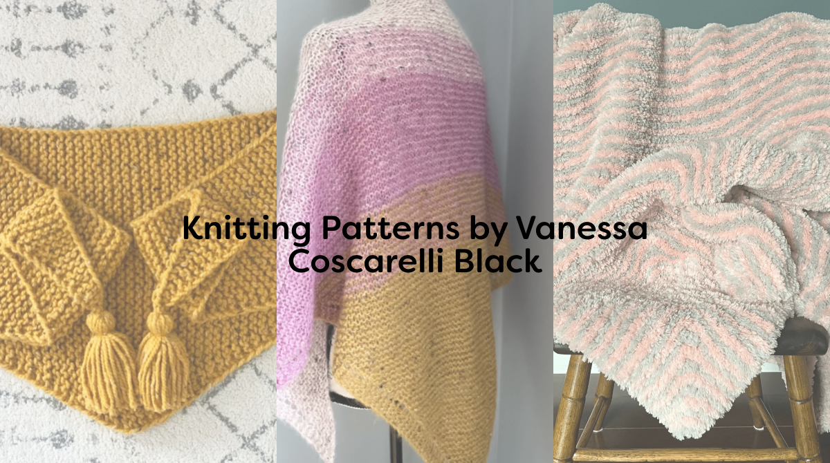 Knitting Patterns by Vanessa Coscarelli Black