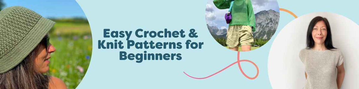 Easy Crochet & Knit Patterns for Beginners
