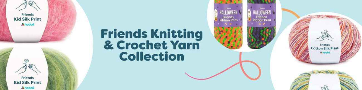 Friends Knitting & Crochet Yarn Collection
