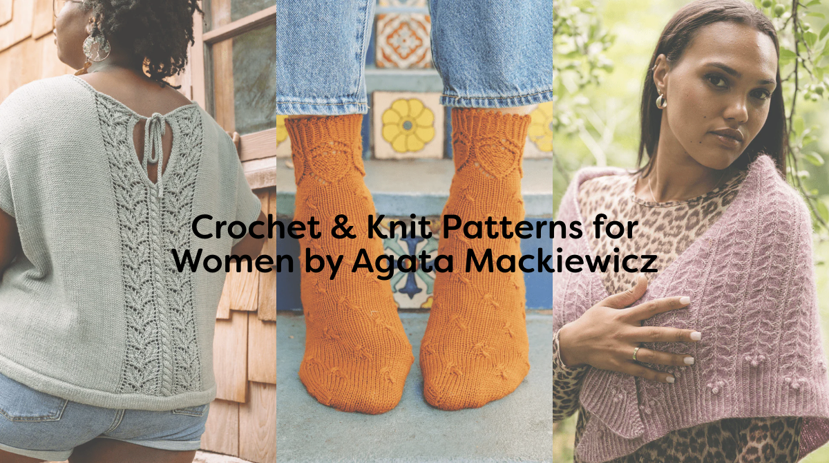 Crochet & Knit Patterns for Women by Agata Mackiewicz