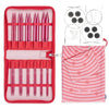 

Stellar Interchangeable Circular Needle Set Deluxe - Coral - Hobbii
1