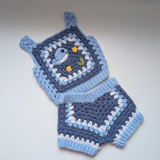 Summer Granny - Children’s Shorts &amp; Vest