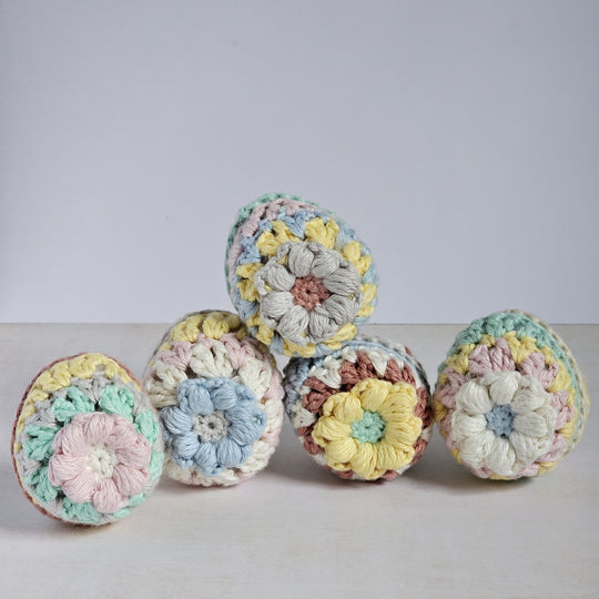 Granny Eggs - Easter Decor