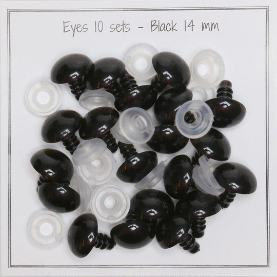 Safety eyes – 14 mm (0.55 in) - Go Handmade