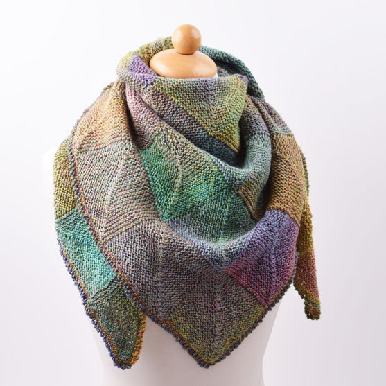 

Knit Domino Shawl
1