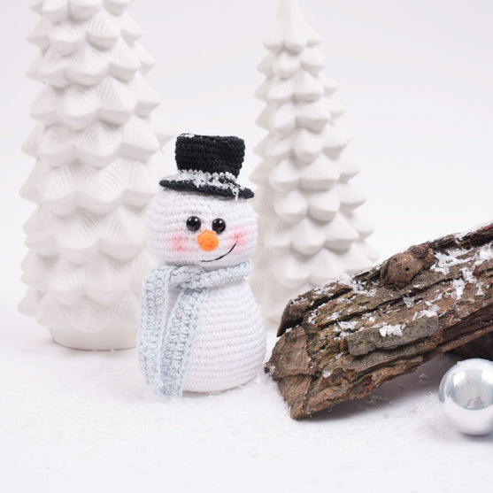 

Crocheted Snowman
3