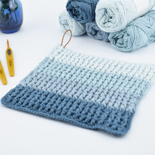Multicolor Single Rib Potholders