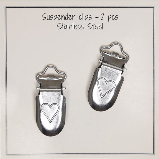 Suspender Clips - Go Handmade
