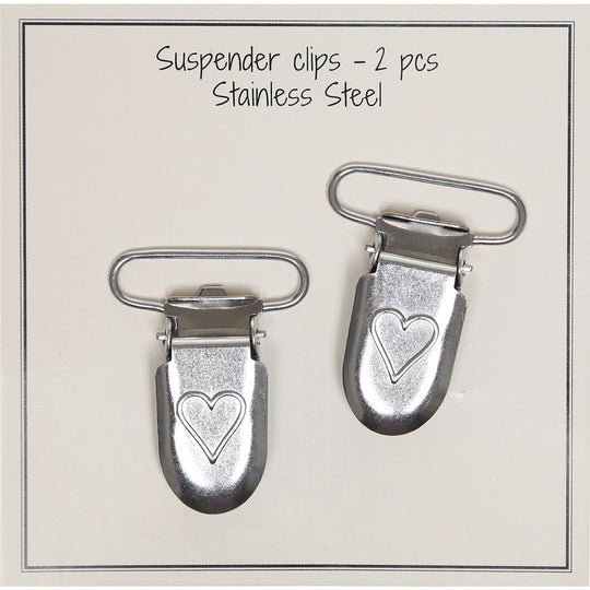 Suspender Clips - Go Handmade