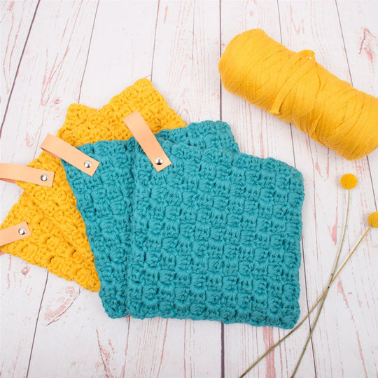 Ribbon “C2C” Pot holders