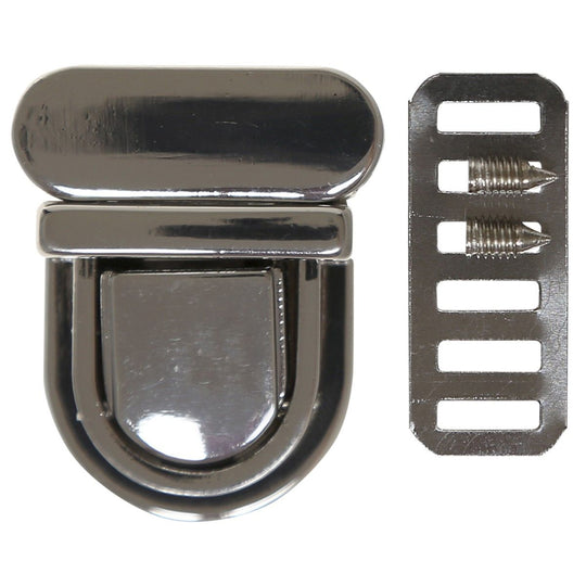 Handbag Metal Lock - 30 x 19 mm - Go Handmade