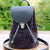 

Bag Flap for Metal Lock - Black/Silver - Go Handmade
4