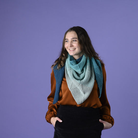 Emerald - Domino Shawl