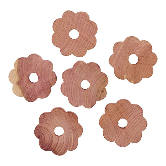 Cedar Wood Blocks - Flowers - Hobbii