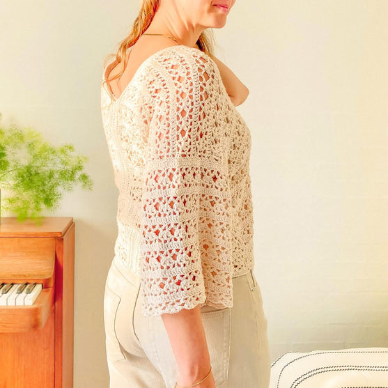 

The Magnolia Cardigan
6