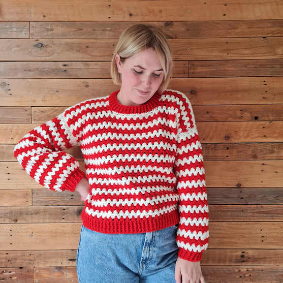 

Candy Cane Stripes - Sweater
5