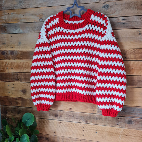 

Candy Cane Stripes - Sweater
7