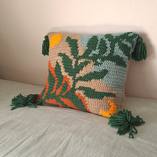Boho Leaves - Pillow