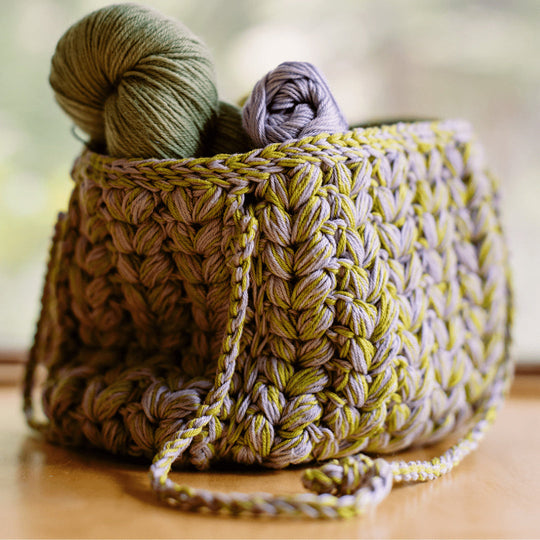 Vitreous - Puff Stitch Bag - Crochet Kit