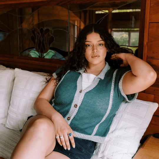 Diaphane Top - Buttoned Shirt