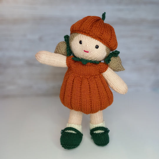 Pumpkin Outfit - Doll Clothes
