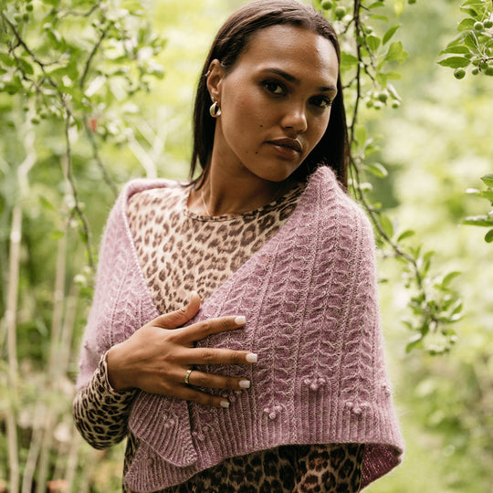 Muse Shawl - Textured Triangular Wrap