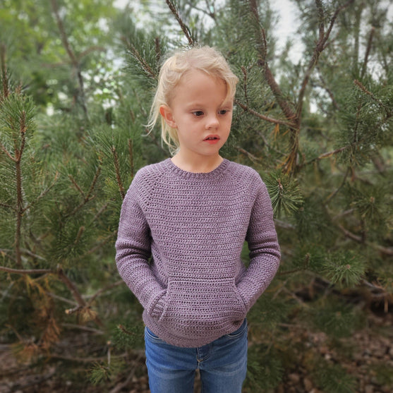 

Peekaboo Pocket - Children’s Sweater
10