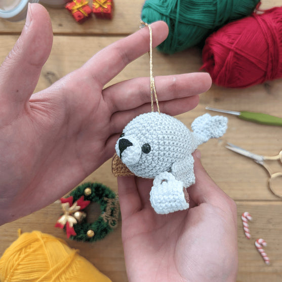 

Charlie - The Cocoa Sipping Seal
1