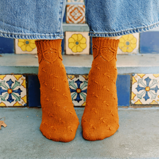 

Oak Seed - Textured Socks
1