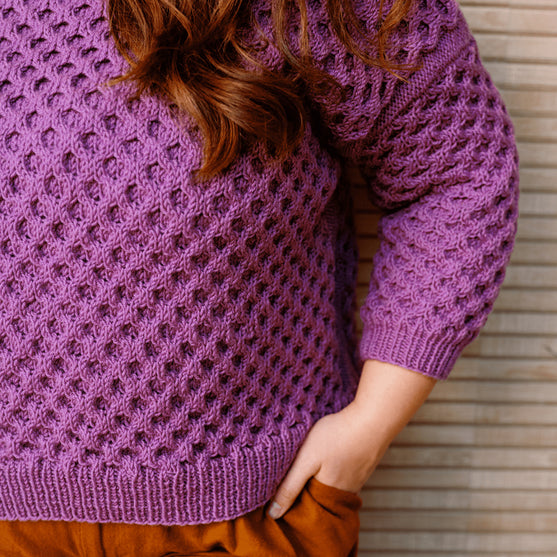 

Cybil - Cabled Pullover
5