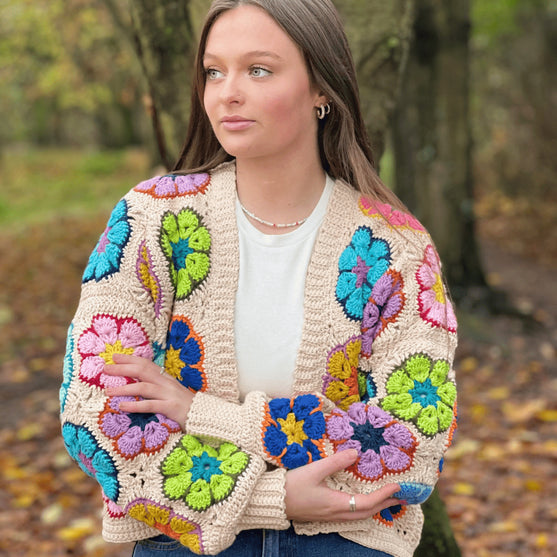 

Frieda African Flower - Cardigan
2