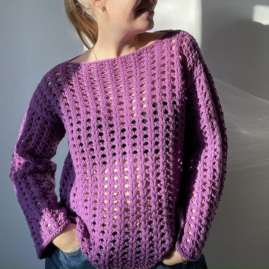 Easy Hole Structure Blouse