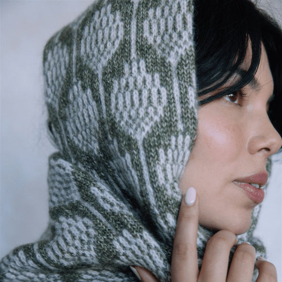 

Biophilia - Colourwork Cowl
4