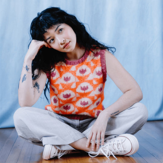 Quite Contrary - Colourwork Vest