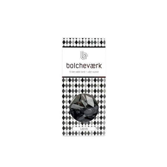 Licorice – Sugar-free hard candies - Bolcheværk